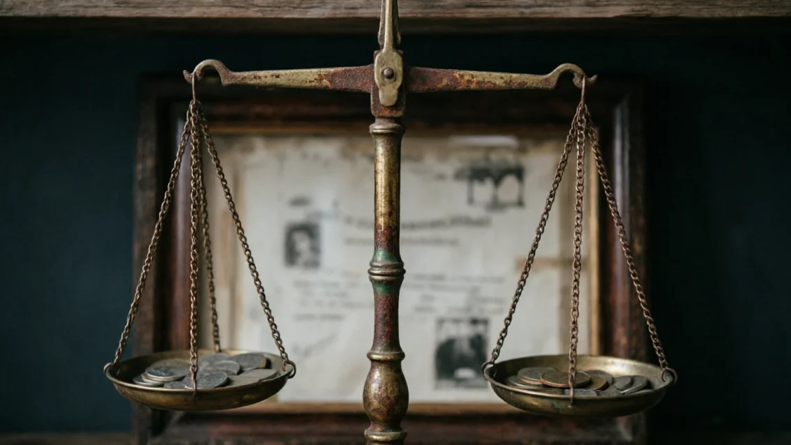Balanced scale representing fair pricing