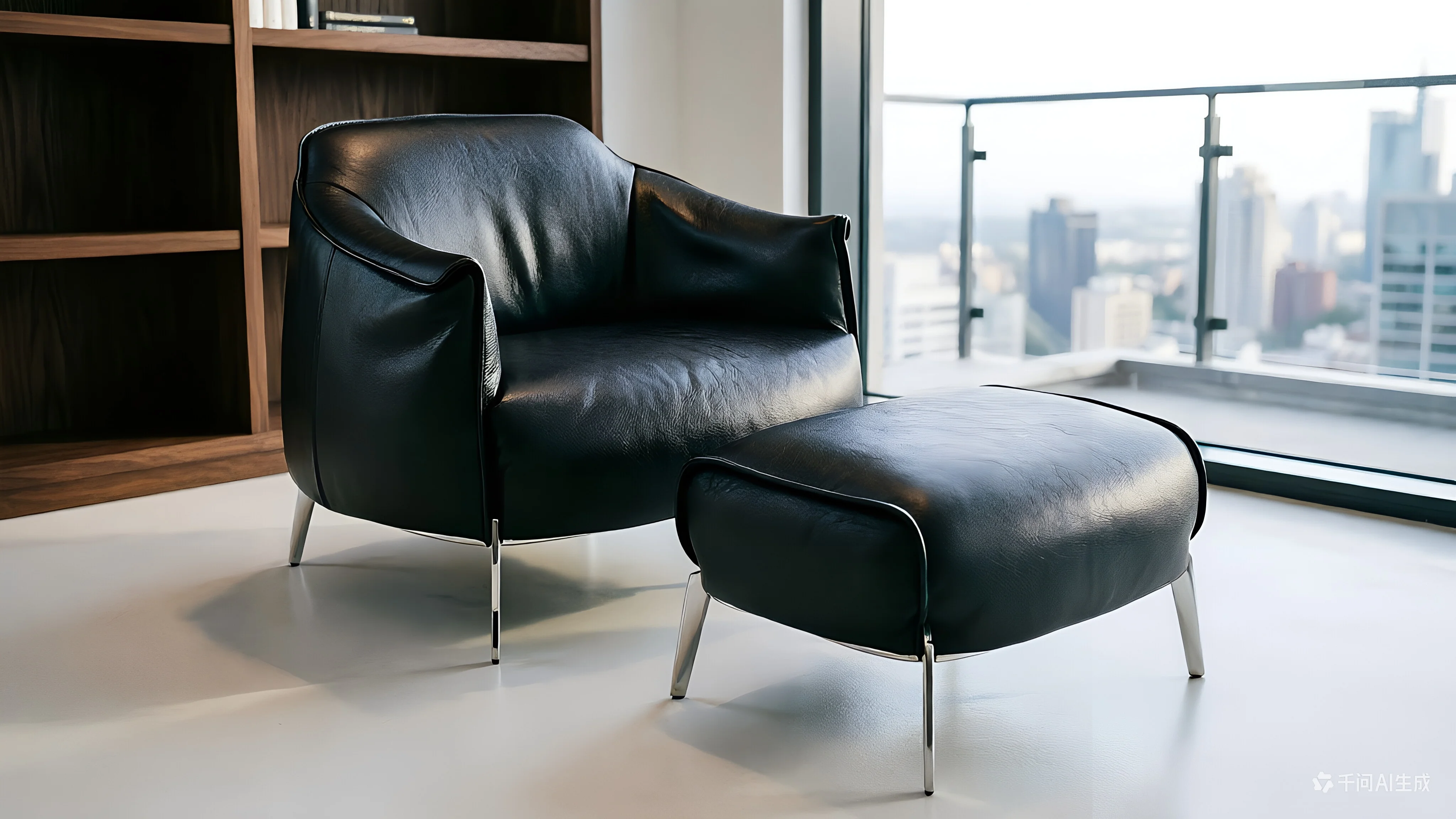 Nexus Lounge Chair & Ottoman