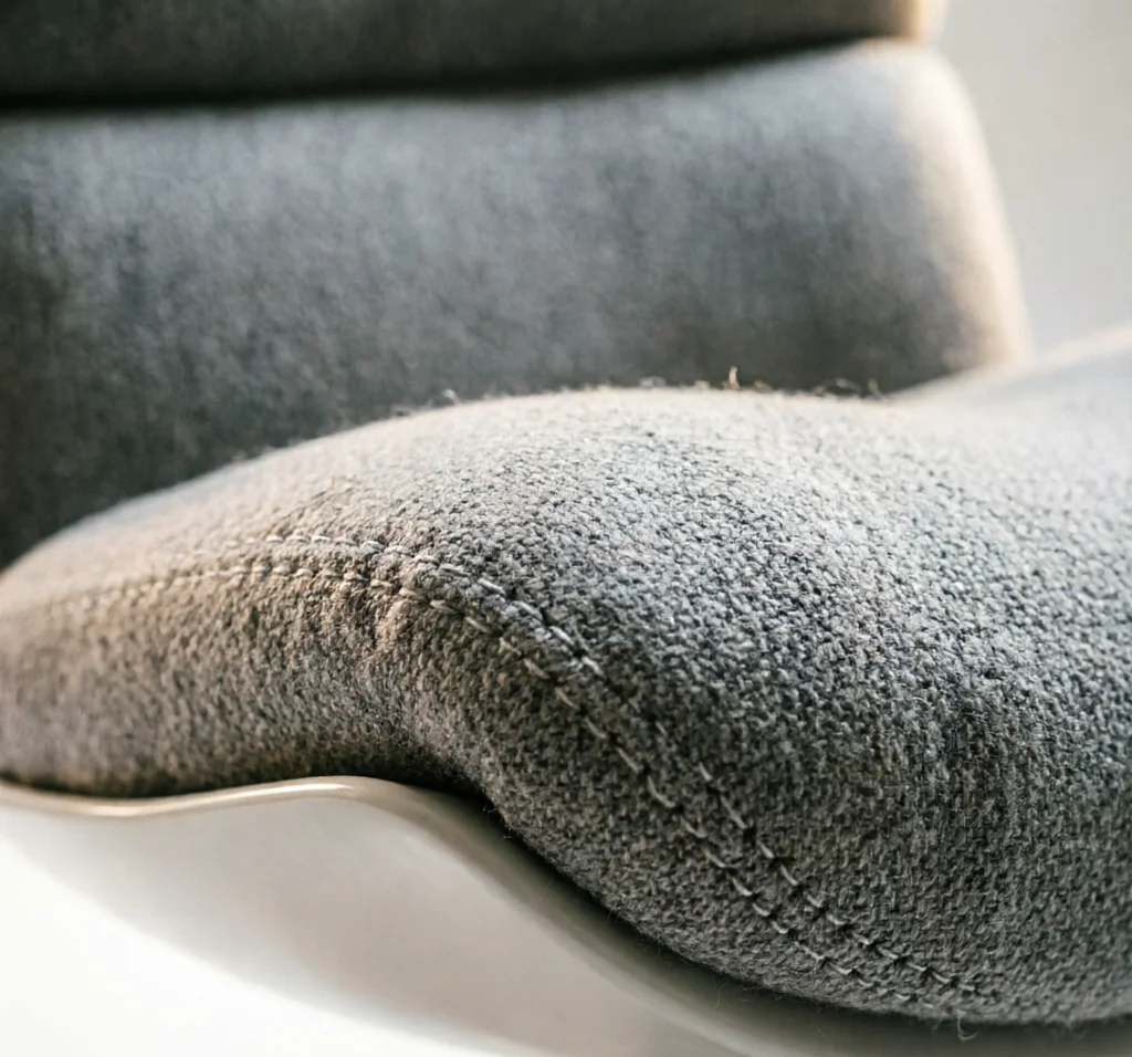 Nova Swivel Lounge & Ottoman — detail view