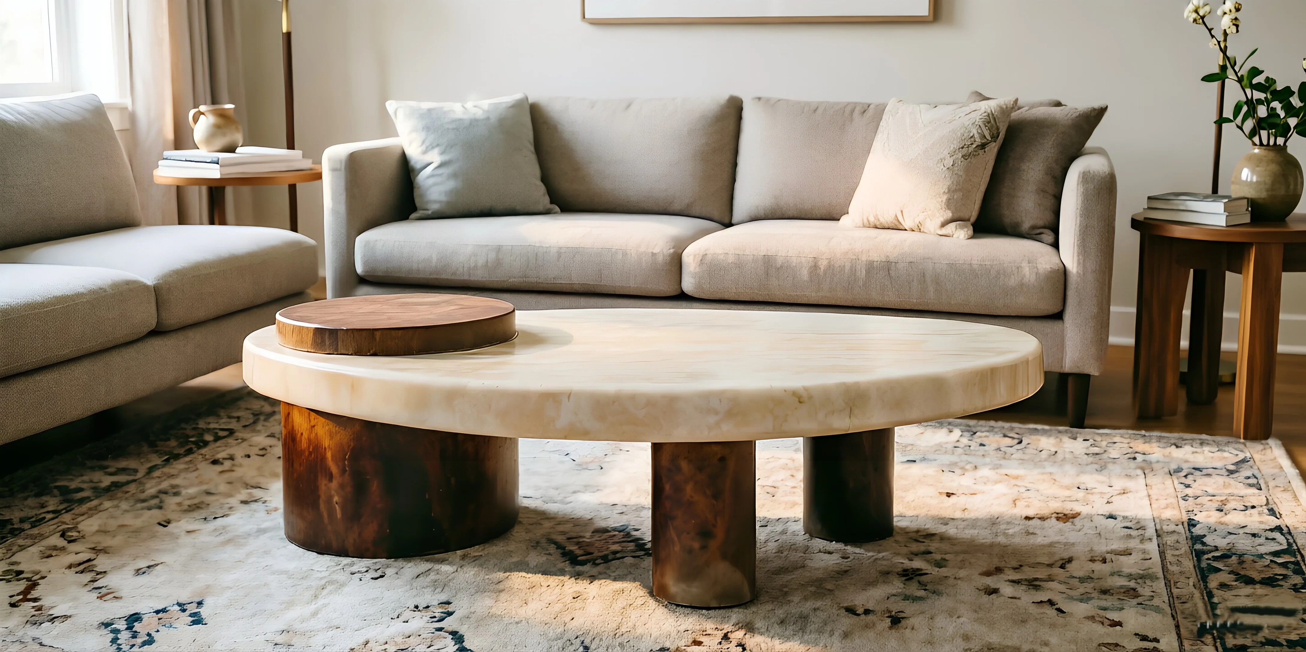Artifact Monolith Coffee Table — alternate angle