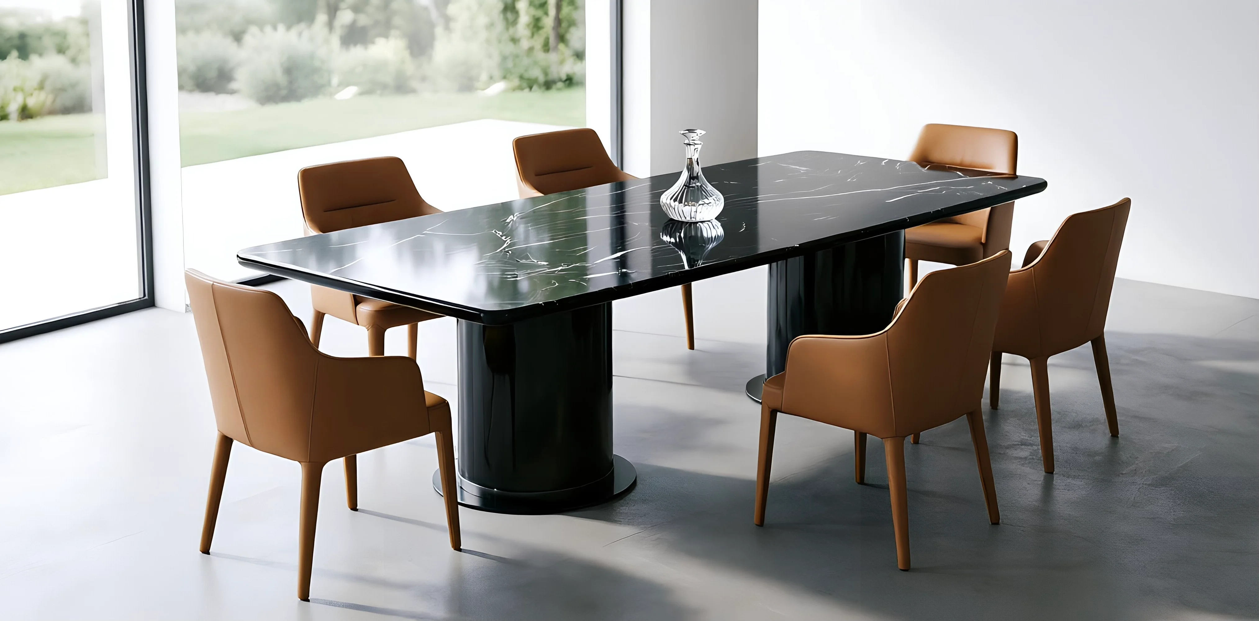 Coliseum Grand Marble Table — alternate angle