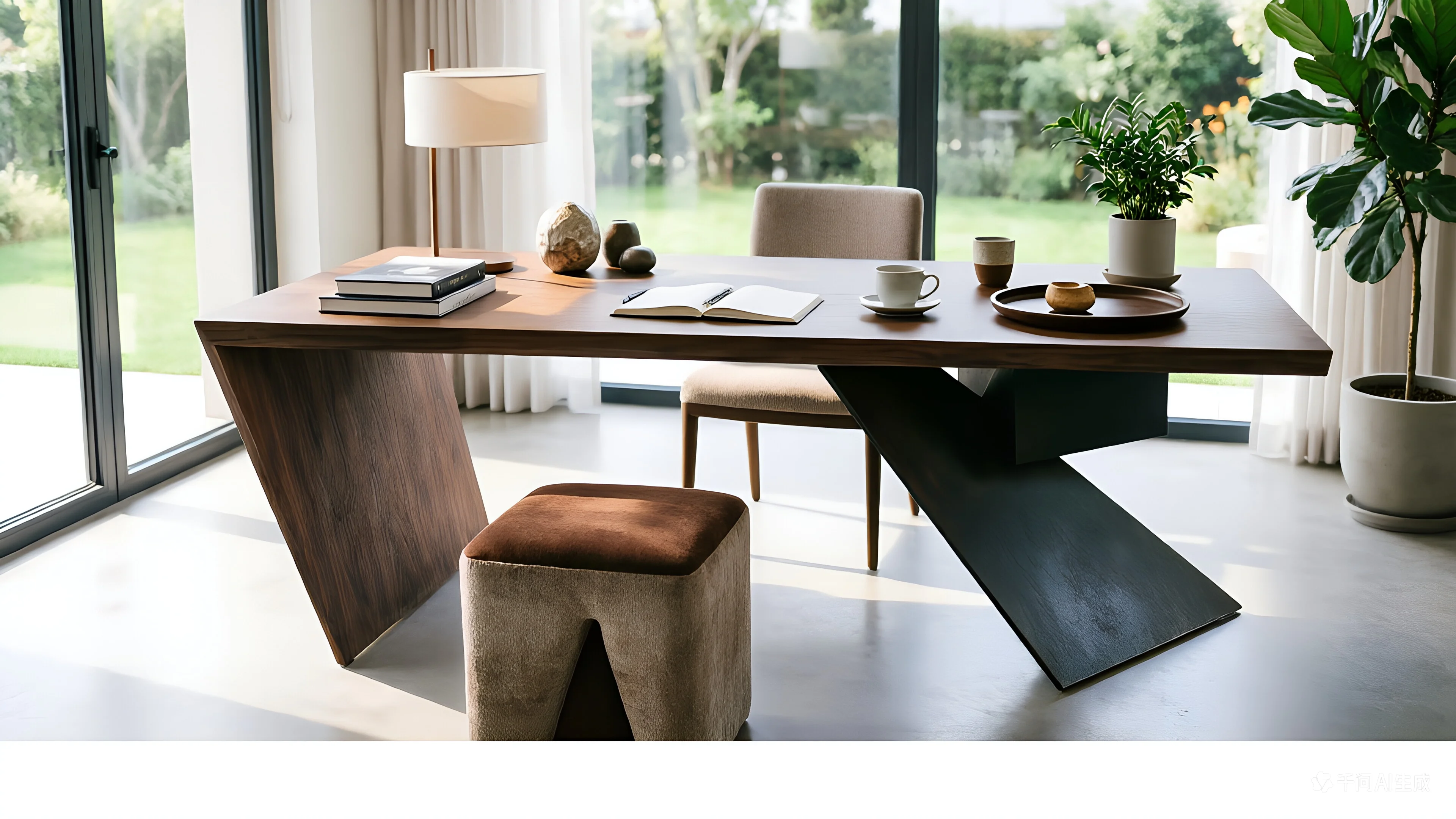 Gravitas Kinetic Desk — alternate angle