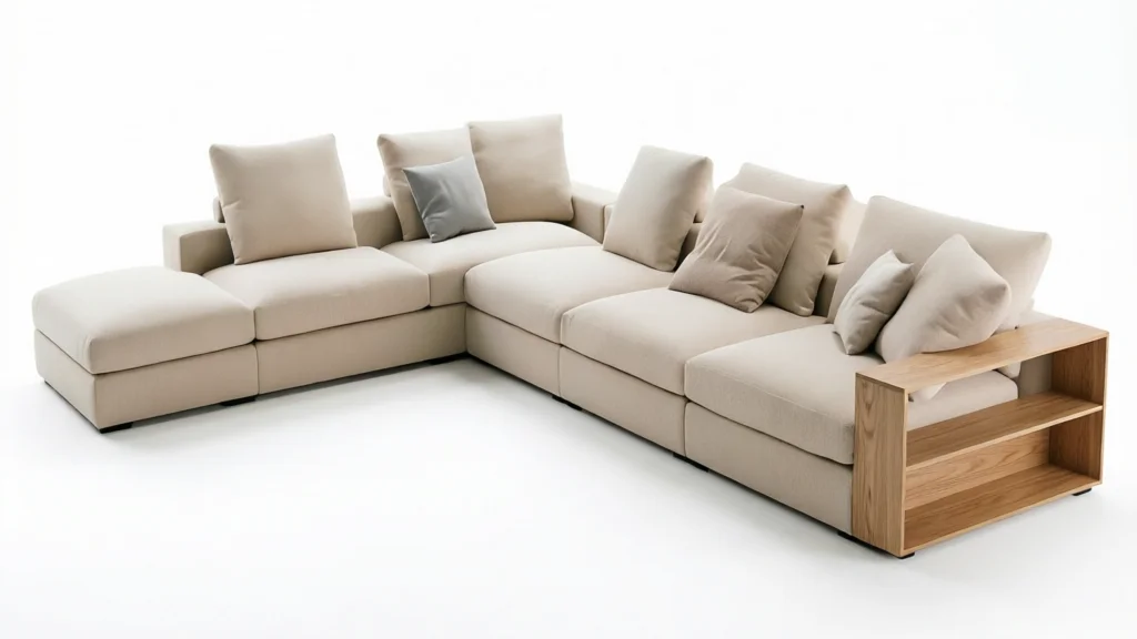 Libro Modular Sectional — white background