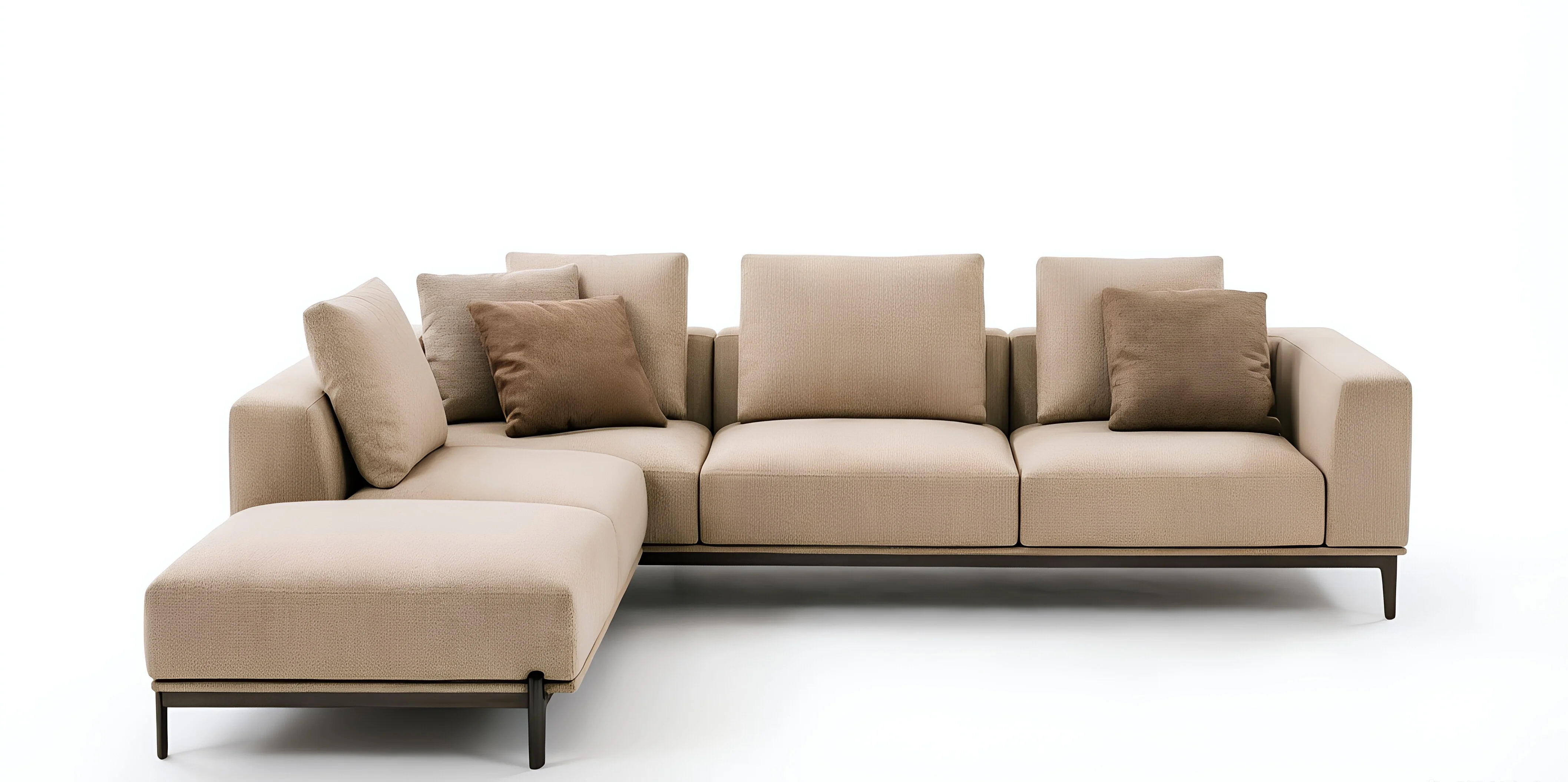 Vista Modular Sectional — white background