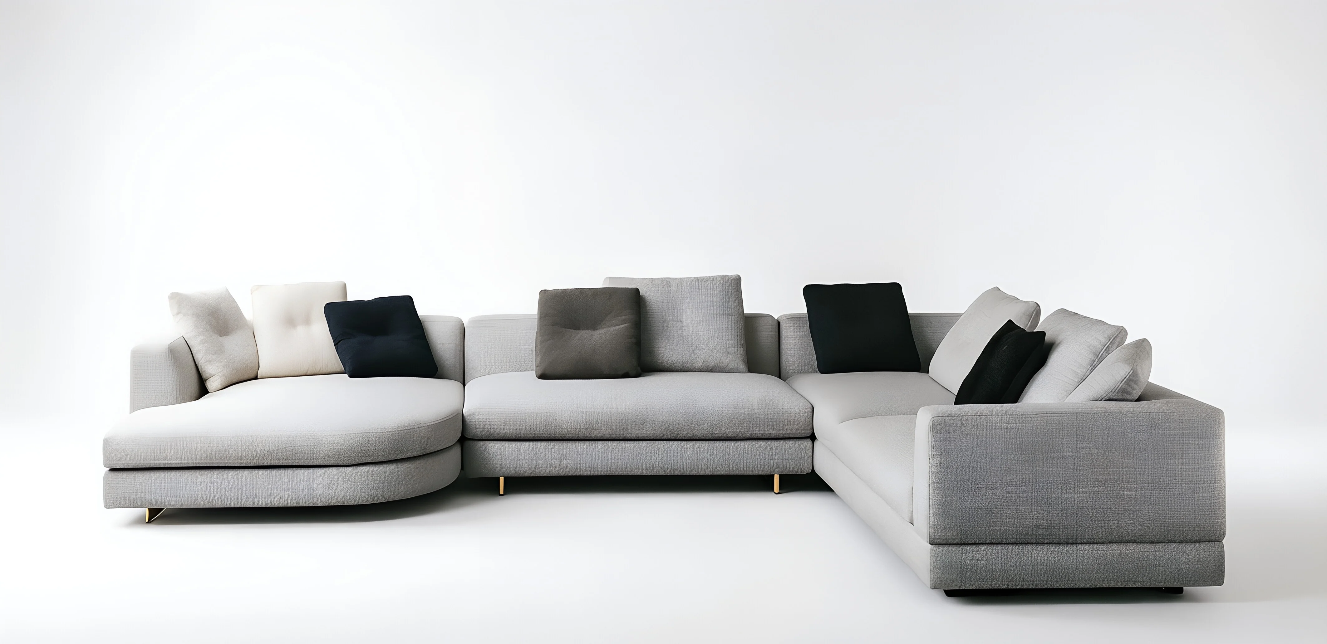 Montero Grand Modular Sofa — white background