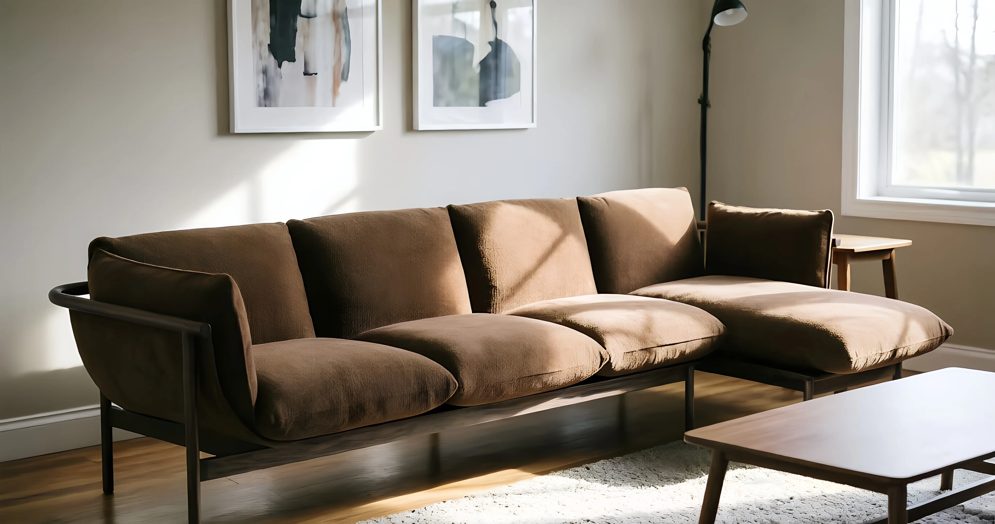 Stretto Float Sectional — alternate angle