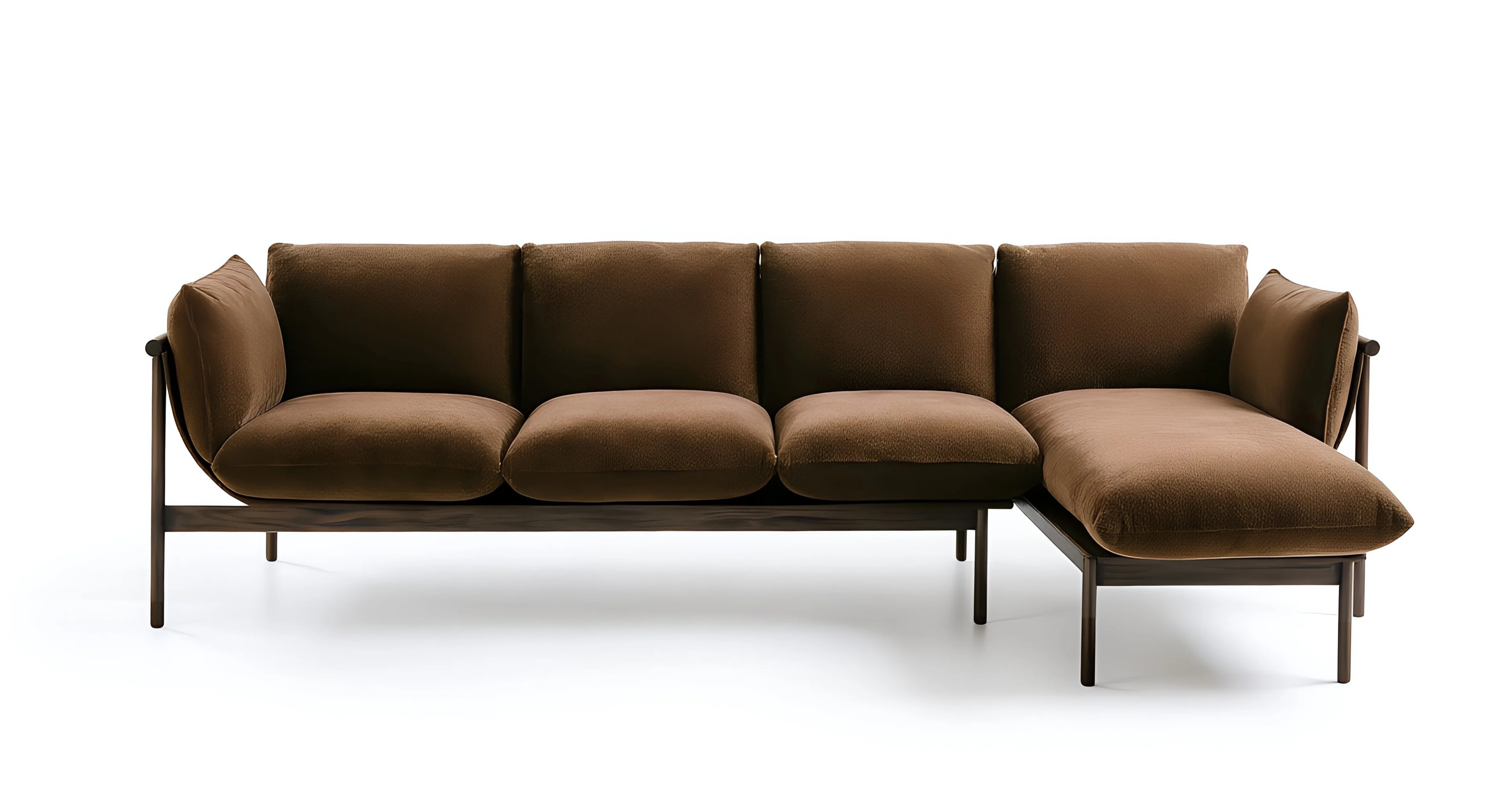 Stretto Float Sectional — white background